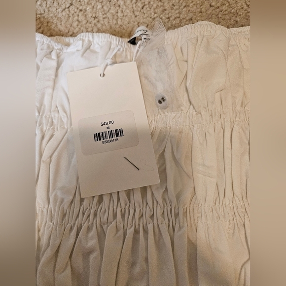 Emory Park top white Medium - Picture 6 of 8